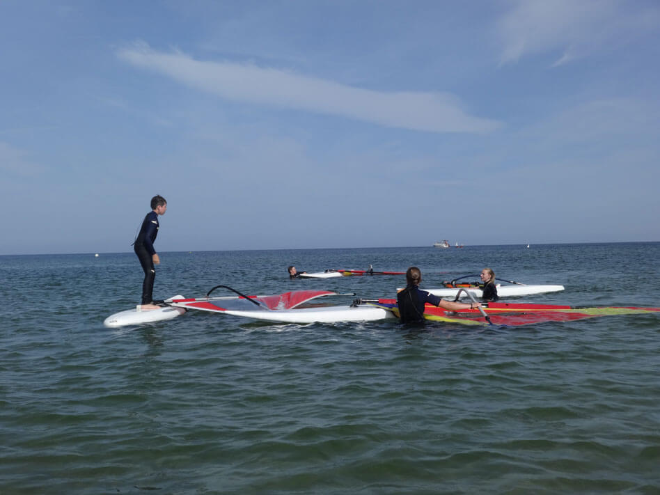 Sommerferien mit Surfen im Ostseecamp